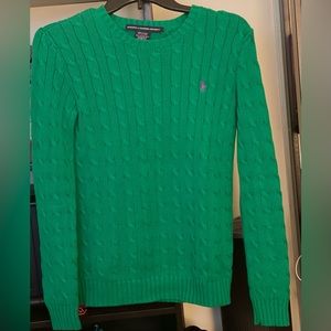 Ralph Lauren Sports Green Sweater